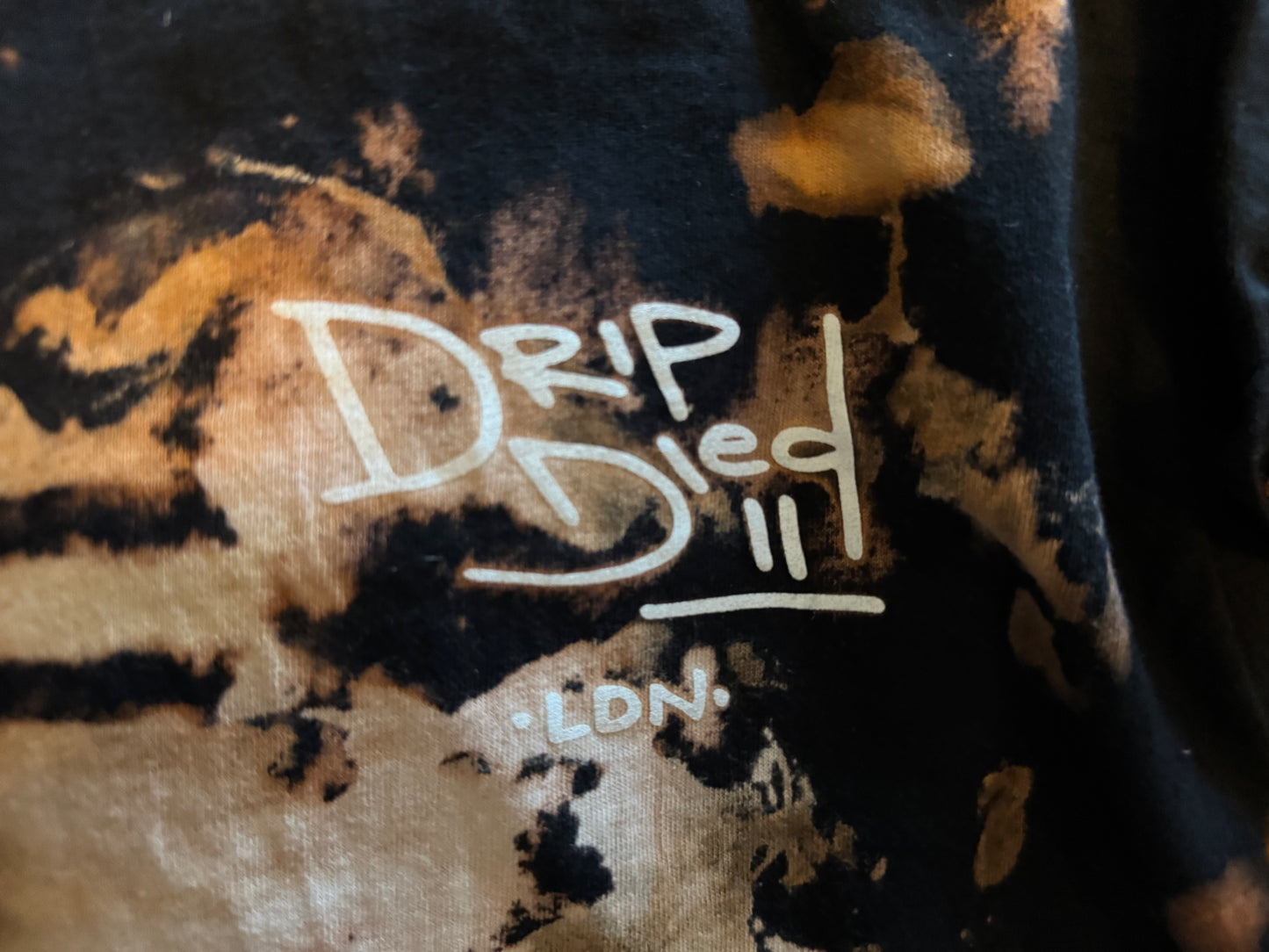 BLEACHED BLACK Tee