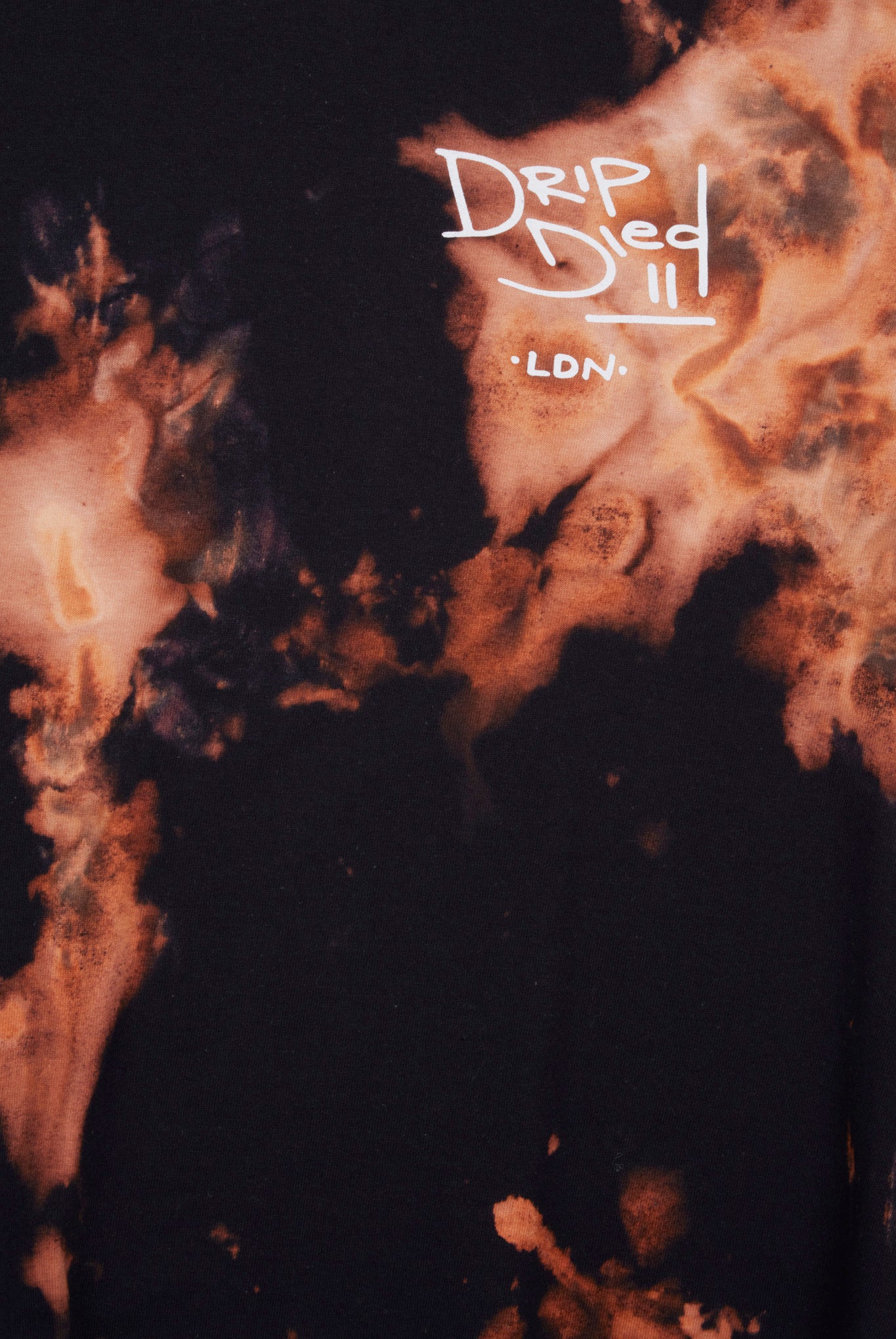 BLEACHED BLACK Tee